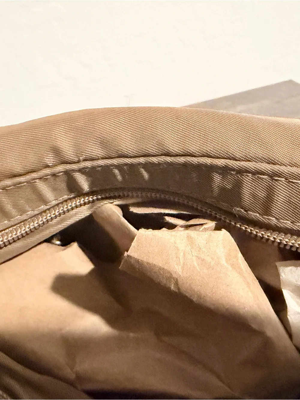 The Sak Brown Crochet Shoulder Bag with Fold-Over Flap